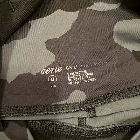 Like new aerie camp green leggings - medium - Picture 2 of 2